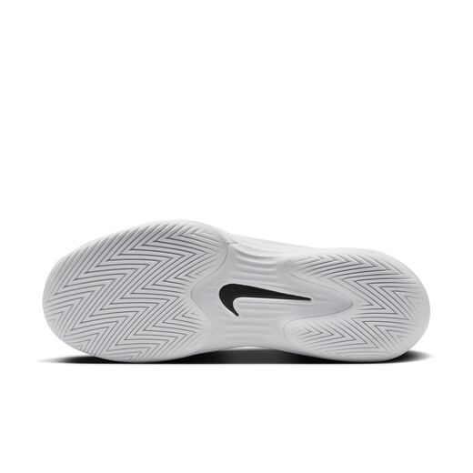 Nike (Nike) Zheng Qinwens Dampf 12 Frauen -Tennisschuhe für den Herbst Atmungsaktiven leichten Polster Fv5554 100 Weiß/Schwarz/Peak Weiß 37,5