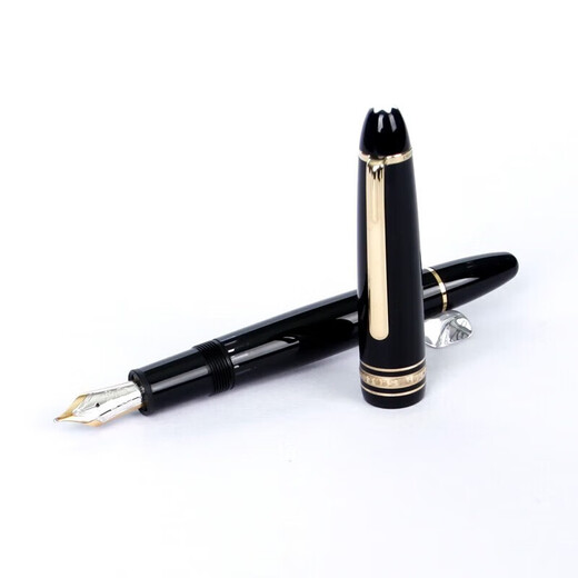 万宝龙（MONTBLANC）钢笔大班经典系列146墨水笔商务钢笔 送男朋友七夕生日礼物 146镀金色13661 M尖