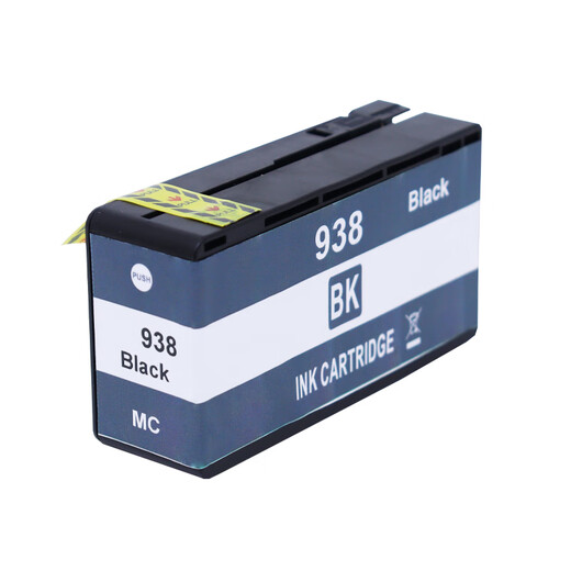 Mengxiang eignet sich für HP938 kompatible Tintenpatronen HP 9110B 9120B 9130B 9720 9730 Tintenstrahldrucker Tintenpatrone HP938 Black Ink Patrone [1250 Seiten]