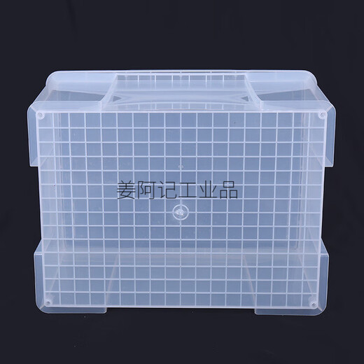 Clcey High Transparent Storage Пластиковая коробка прямо вверх и вниз по ящике для хранения.