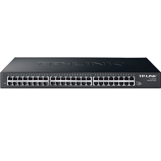 TL-SG1048 普联48口全千兆交换机1000M机架式可上机柜32 48口全千兆TL-SG1048 48个