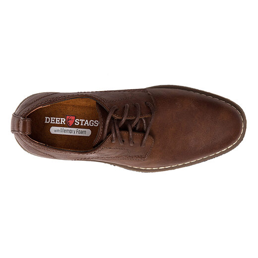 Deer Stags Boys Gabe Oxford Shoes, Brown Zander Brown Zander 11 Little Kid