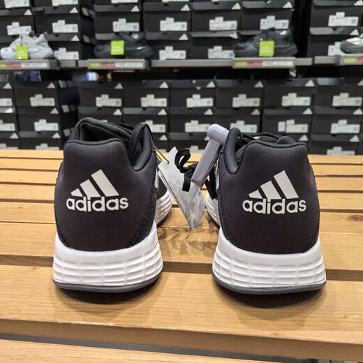 阿迪达斯（adidas）男鞋女鞋春季新款DURAMO SL运动鞋透气休闲鞋训练备赛竞速跑步鞋 JQ9716/黑色/白色/深灰 40.5