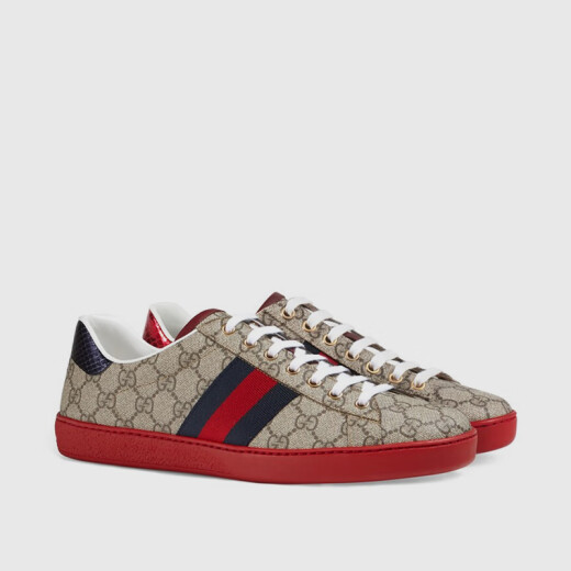 
Gucci (GUCCI) ACE Supreme Retro Casual Fashion Shoes Men's Ebony 429445 96G50 9767 39.5