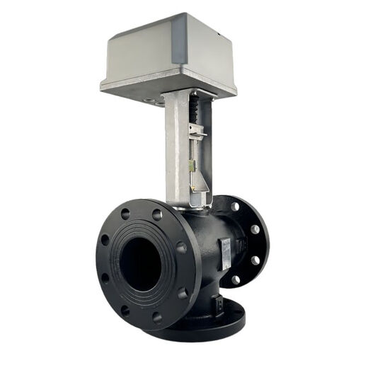 Honeywell Electric Zwei-Wege-Drei-Wege-Ventil-Wasserventil-Dampfventil HLK Proportional Integral Temperaturregelregel Ventil V5GV2W125F-E