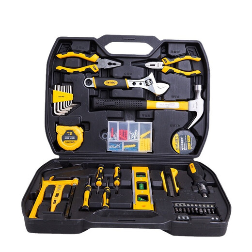 Multifunctional tool box for electrician and woodworking repair set SN 597231 piece set