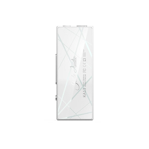 FiiO & Fei Sheng KA13 decoding headphone amplifier HIFI balanced 4.4 computer sound card Android Apple mobile phone amplifier station amplifier small tail adapter cable silver