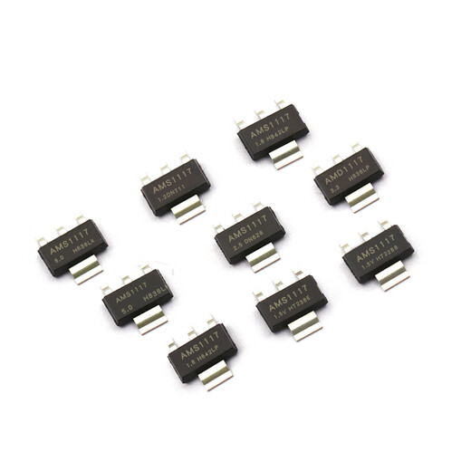 AMS1117-3.3V 1.5/1.8/5.0vADJ regulated power supply step-down ic chip sot-223 AMS-3.3V package SOT89 (10 pcs)