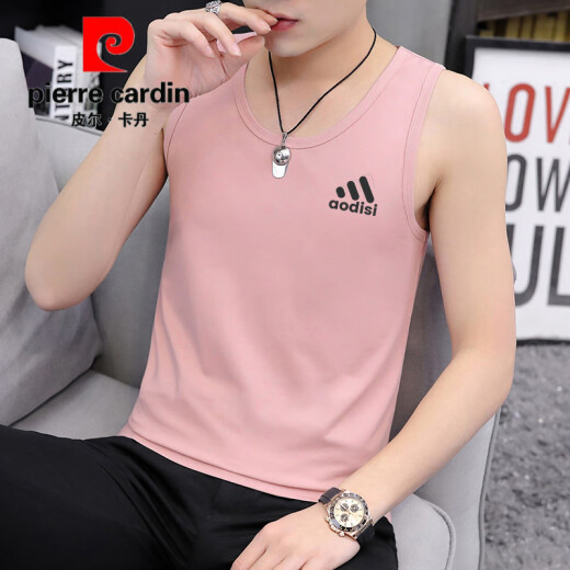 
Pier Cardin pure cotton vest men's fitness summer teenager sweatshirt sleeveless sports middle school student vest outside running hurdle M9227 black M [Suggestion: 85 Jin [Jin equals 0.5 kg] to 100 Jin [Jin equals 0.5 kg]]