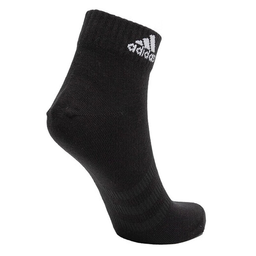 阿迪达斯（adidas）男袜女袜 春夏季新款ins潮时尚简约跑步健身舒适透气休闲短袜袜子 IC1278/一双装 M/24-26厘米/39-42码