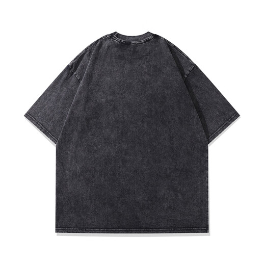Jingpufei summer American street lazy style pure cotton short-sleeved shirt for men and women 829 S