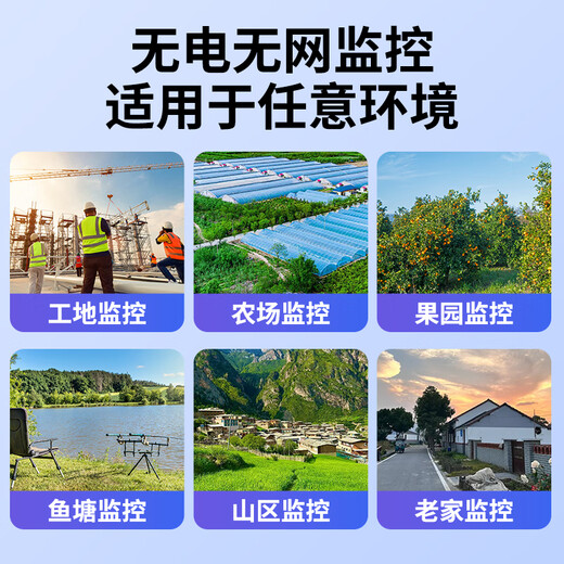 Guangchun Multi-caméra Solar Camera 360 degree No Mort Angle Soins extérieurs RELOIDE REMOTE RELOTE REMOIR DE TÉLÉPHONE MOBILE RURE RURE EN OUTSELLOOR 4G LELLON