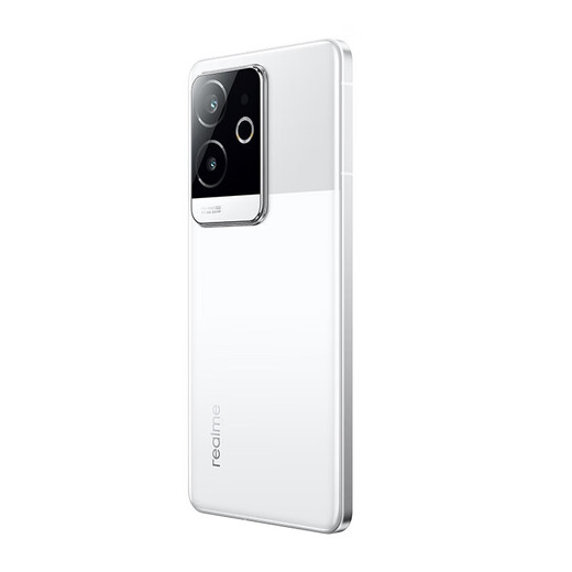 True Me GT6 Étudiant AI Gaming Intelligent Mobile E-Sports sans précédent écran droit 5800mAh de grande batterie concentrée sur l'énergie + 120W Charge rapide Smart Gaming mobile Real Me GT6 Light Year White 16 + 512