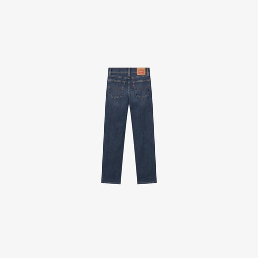 Levis 25-jähriger Frühlings- und Sommer Neuer Frauen 724 hohe Taille Slim gerade Jeanshosen dunkelblau 26 (28)