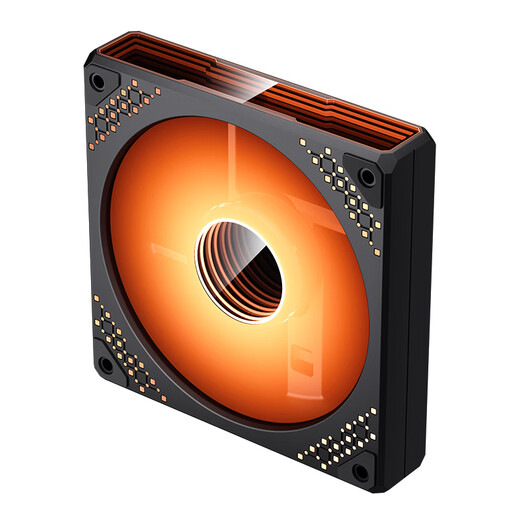 Patriot (aigo) Xingcan Xiaolan computer case Z15 reverse leaf*3+positive leaf*1 ARGB fan black