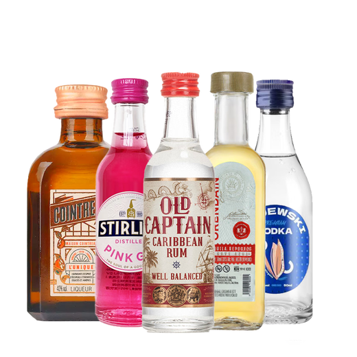 欧帅长岛冰茶 调酒套装 龙舌兰百加得伏特加君度 鸡尾酒基酒套装 洋酒 女士醉爱：长岛冰茶酒伴5瓶套