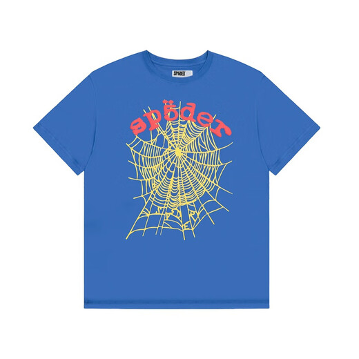 Ziweiqi meishi spider-web pareja impresa camiseta de manga corta verano s733 brown s