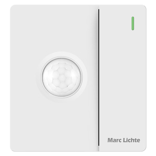 Switch controller, one open, dual control, human body induction switch, high power 300W induction lamp, intelligent with light control, infrared light control, one open, dual control, human body induction switch, white