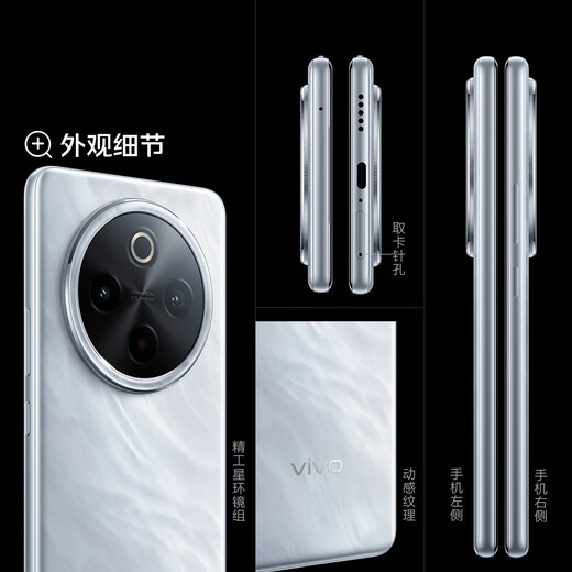 vivo Y300 Pro+ 12GB+256GB 星空银 国家补贴 7300mAh蓝海电池 第三代骁龙7s 金刚磐石架构 AI手机