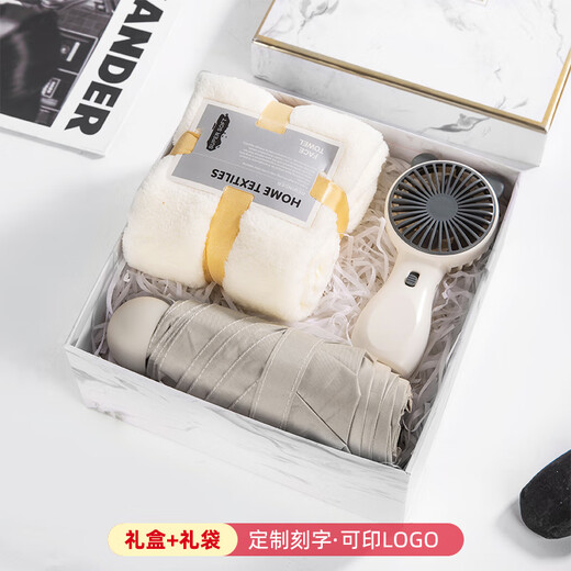 Jingsong Souvenir Gift Box para empleados y clientes Regalo práctico Logotipo personalizado THERMOS CUP SET MIEMBRO DE PARTA DE PARTA DE PARTICIÓN HIGHT