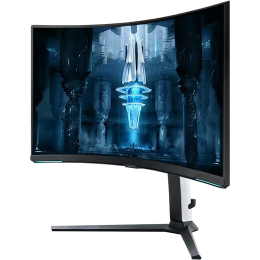 三星（SAMSUNG）玄龙骑士G8 32英寸曲面4K miniled HDR2000 高刷游戏台式笔记本外接扩展 G85NB G7 电竞电脑显示器 240Hz白色 LS32BG854NCXXF