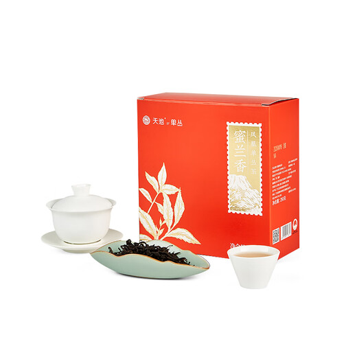 天池茶叶凤凰单枞鸭屎香乌龙茶潮州单枞茶叶高山春茶新茶礼盒送长辈 蜜兰香250g*1盒