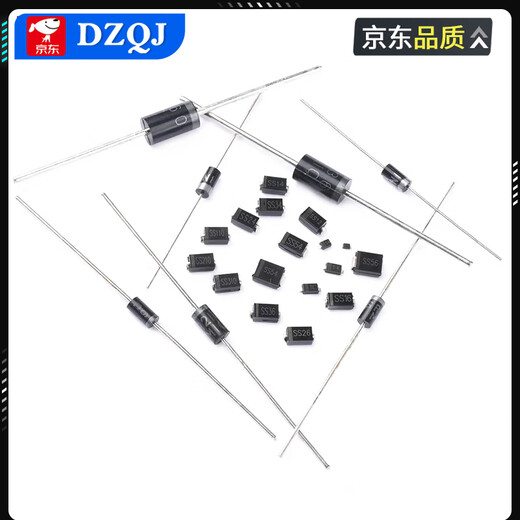 Schottky rectifier diode 1N5819 5822 SR160 360 540 2100 3100 5100 straight plug SR5100 straight plug (10 pieces)