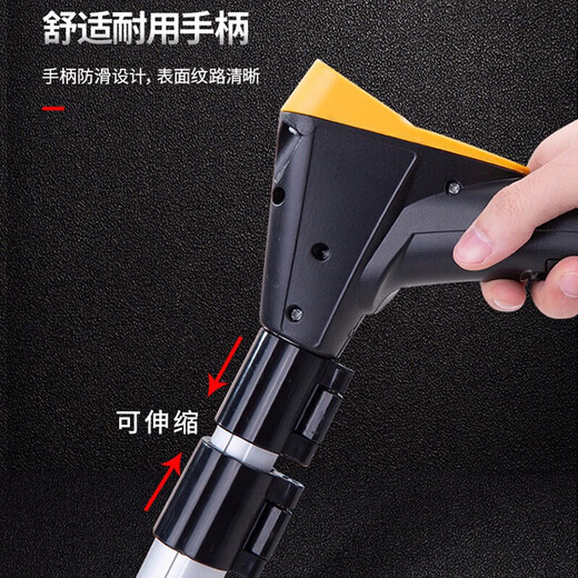 Deli-Roller-Entfernungsmesser Handschub-Roller-Lineal Elektronische Digitalanzeigeabstand Messrad Hochvorbereitete mechanische Push-Lineal Outdoor-Messwerkzeug DL9712 großes mechanisches Rad (Durchmesser 318 mm)
