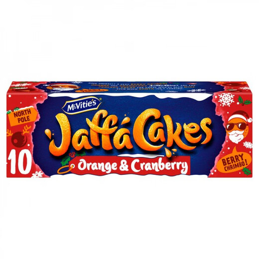 
UK Jaffa Cakes Cake Orange/Pineapple Cake Orange/Pineapple/Cranberry Classic Orange Flavor 20 Pieces