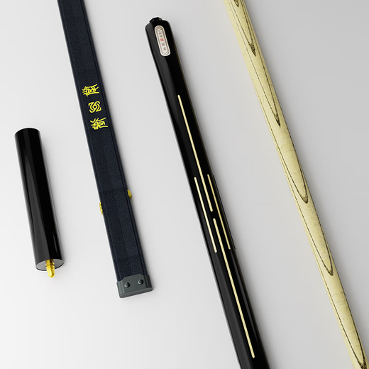 Controlling the universe, a small head of Wukong billiard cue, blazing eyes and golden eyes, asking somersault clouds, purple gold crown, eight-nine ball snooker 16 colors, Qiankun 1-leather cue box-surprise set