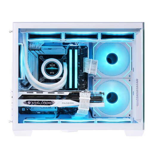 Jingtian Core i5-14600KF/RTX5070 12G/32G/1TB solid-state WIFi6 desktop computer complete PC design e-sports game console national subsidy 20%