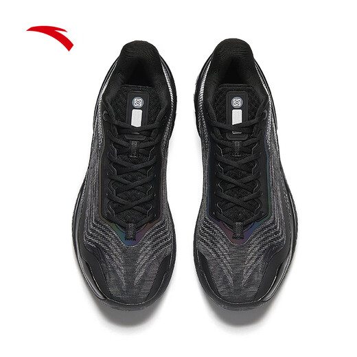 ANTA Instant 3 DiVincenzo Same Style丨Men's Basketball Shoes A-S PRO Technology Cushioning Breakthrough Low-top Sneakers Dark Knight-1 43 (Men's Size 9.5)