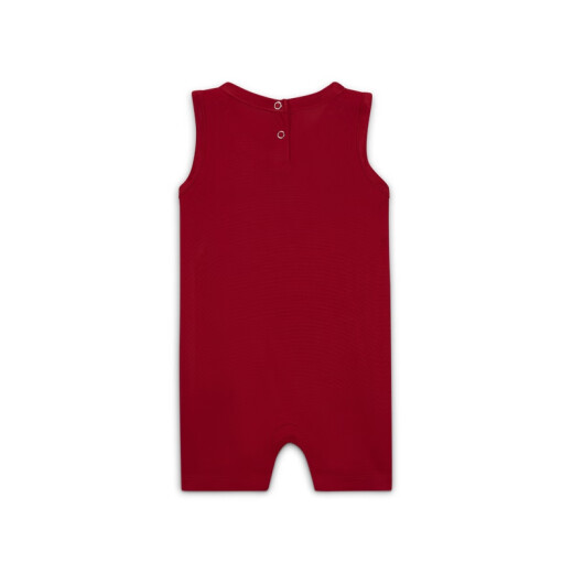 Nike (NIKE) Jordan official Nike Jordan boy DNA baby jumpsuit summer baby breathable and easy to put on and take off HA7305 687 fitness red 73cm 12