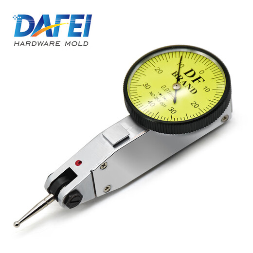 DAFEI lever dial indicator shock-proof set of calibration head ruby probe 0-0.8mm magnetic base dial indicator accuracy 0.001 small dial dial indicator 32mm