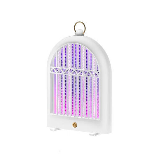 Joyoung Jiaren's new wall-mounted mosquito killer lamp for household flies, electric mosquito lamp, automatic mosquito luring type mosquito repellent, outdoor mosquito trap lamp, white (direct plug-in type) without battery