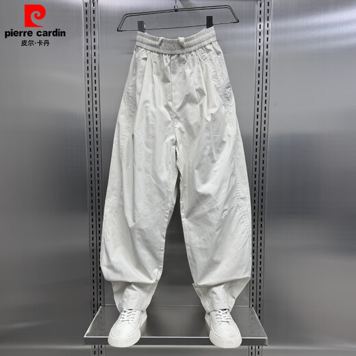 Pierre Cardin American Obstfarbe Lose Scimitar Casual Hosen Herren 2025 Sommer Schnelltrocknen vielseitiger Arbeit Hosen Jugend Jugend gerade Harem Hosen Fruchtgrün M.
