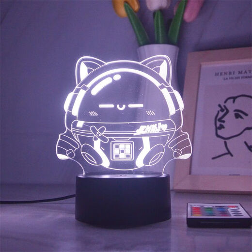 Nuevas luces periféricas de la fiesta de huevo Baker Styling coloridos luces nocturnas en los regalos de cumpleaños de la noche para niños Empacaje de la caja de regalo de 3899-9 Dongdong