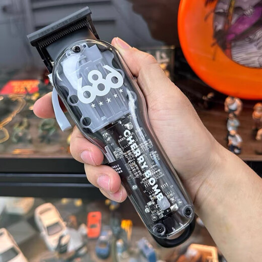 CherryBombcb Cherry 686 Push Push Push Salon Barber Shop Professional Gradiente Pastor de estilas Fader Motor sin escobillas 686 Grabado de grabado