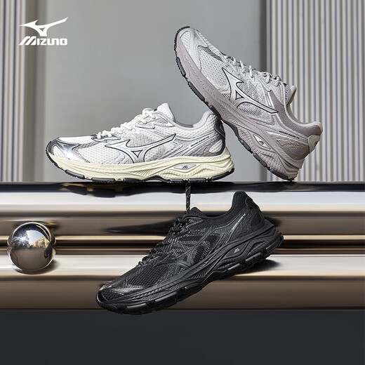 Mizuno's new men's and women's running shoes, urban sports with breathable retro functional running shoes RACER V2