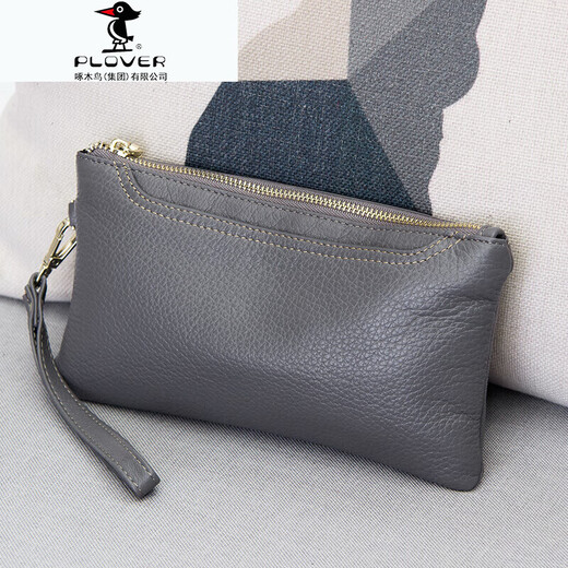Plover Clutch para mujeres NUEVO 2025 Moda de cuero genuino Bolso de moda de moda