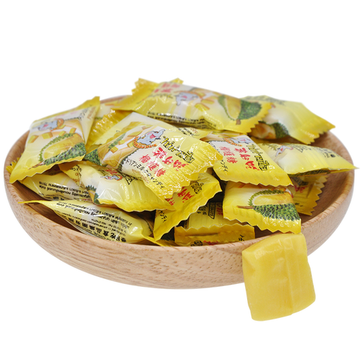 Thailand Original importiert Thai Leckerer Durian Candy 672g Golden Kissen Durian Candy Special Fruit Candy Snacks 168G Thai Leckere Durian Candy 168g * 1 Tasche