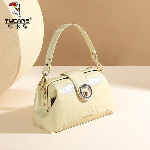 Holzspecker (Tucano) Bag Damen 2025 Neues High-End-Luxus-Luxus-Boston-Kissenbeutel vielseitige Handtasche Single Schulter-Cross-Body-Tasche