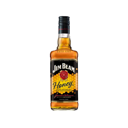 三得利（Suntory）日本原装进口 金宾波本威士忌 白占边进口洋酒单一麦芽调和威士忌 金宾波本蜂蜜味700ml