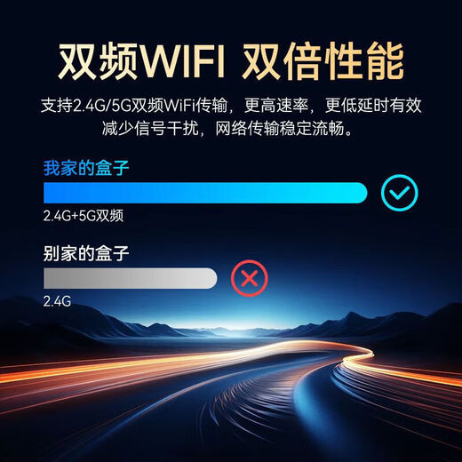 
25 new AI Huawei phone HiSilicon 4k set-top box HD TV box lifetime free access 5G network TV 32G infrared version + live broadcast + movie and television flagship version AI intelligent four-core + ultra-definition TV + permanent membership
