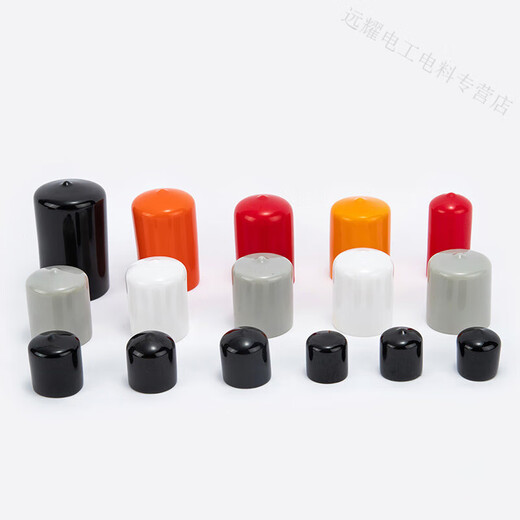 Guchen rubber sheath round steel pipe sealing sleeve threaded screw protective rubber sleeve PVC rubber sleeve temperature-resistant dustproof soft sleeve inner diameter 12.0mm (price of 1 piece) default black