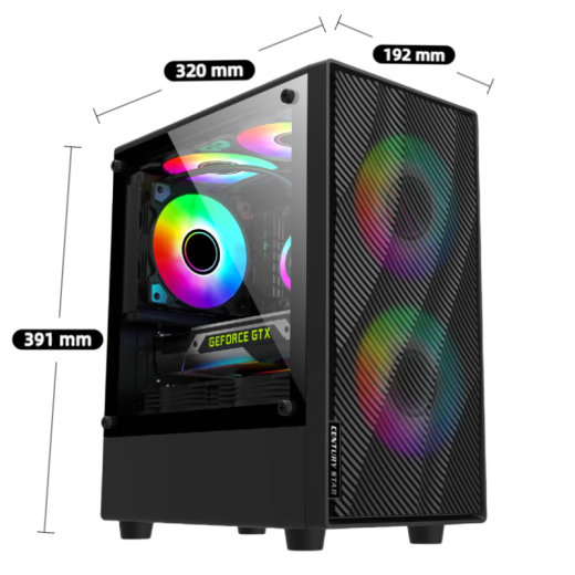 MSI 12100F/12400F 12600kf Sistema desnudo RTX4060/5060/5060TI/7650GRE Office Broadcast Broadcast Design Editing Rendering Assembly Computer Host I3 12100F H610M Versión estándar de sistema básico (no estándar (no estándar (no
