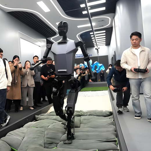 Fräulein Dolphin Roboter Nanny Artificial Intelligence AI Education Research Humanoid Robot College Experimentelle Lehrschulausstellung Hall Eröffnung Marketing Performance Tanze Begrüßungsverleih für Rent Voice and Vision Expansion Edition [Support Secondary Development]