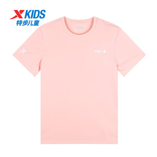 Шорты с коротким рукавом Xtep Set Seled Summer 2025 Новые детские модные и модные среды и крупные дети Летние спорты с двумя частями в середине лета [Скорость сухой короткий рукав + быстрые сухие шорты] 150 см.