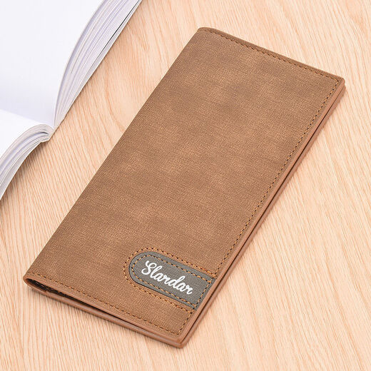 Ruipa Мужской кошелек Long Youth Multi-Card Casual Card Card Сумка японская и корейская модная индивидуальная ретро-кошелька ретро Black