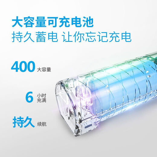 Joyoung Beauty electric mosquito swatter household rechargeable electric mosquito swatter large mesh fully automatic electric mosquito swatter durable rechargeable mosquito repellent DD DQ-plug charging - green - no lighting